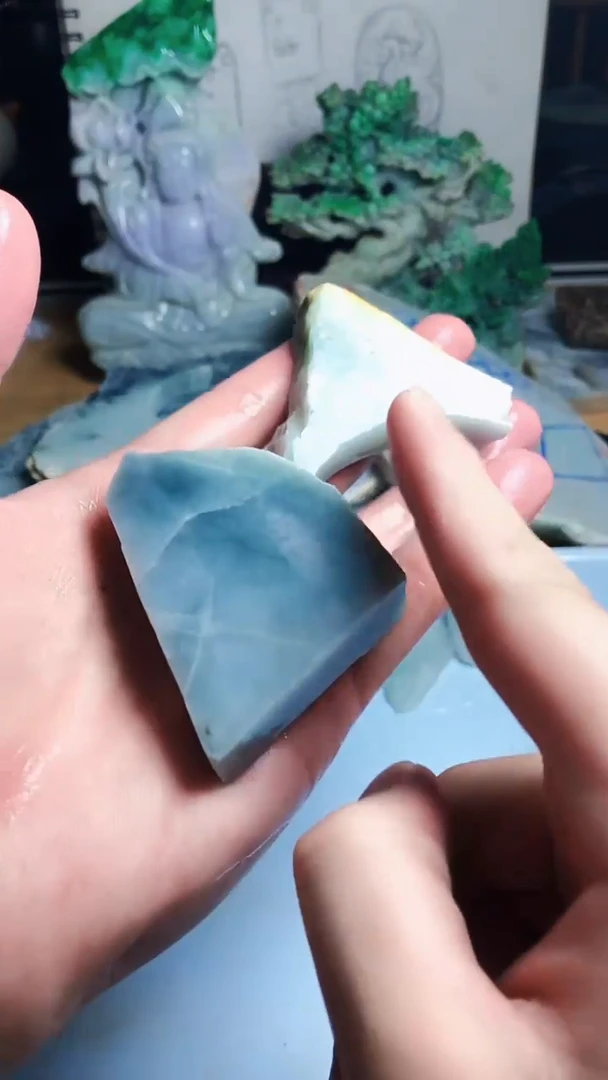 翡翠未镶嵌颈饰翡翠A货