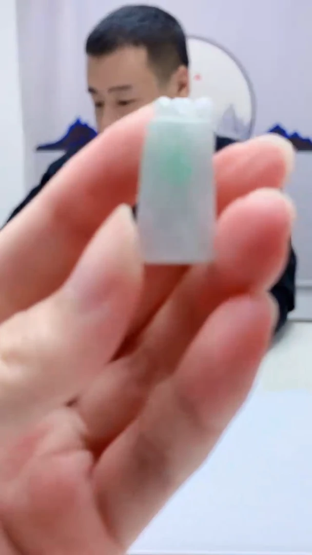 翡翠未镶嵌颈饰4898zm-JJ挂件4