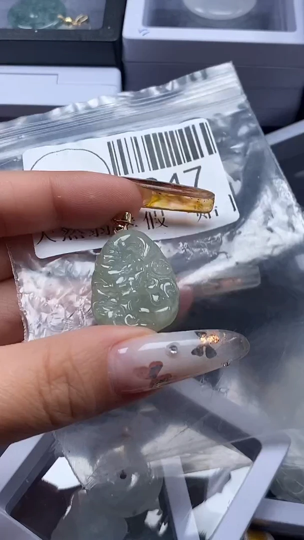 颈饰未镶嵌翡翠347
