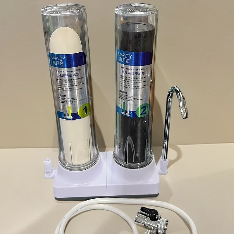 双芯透视家用台式净水器