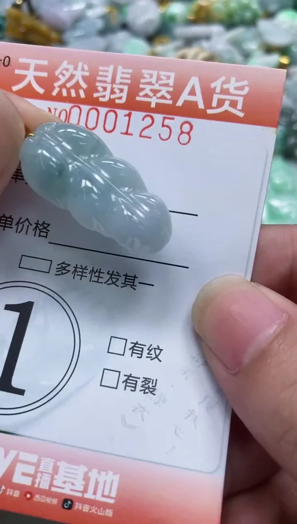 翡翠未镶嵌颈饰闪购0001258