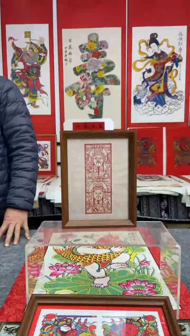 朱拓上关下财摆台手工制作精品