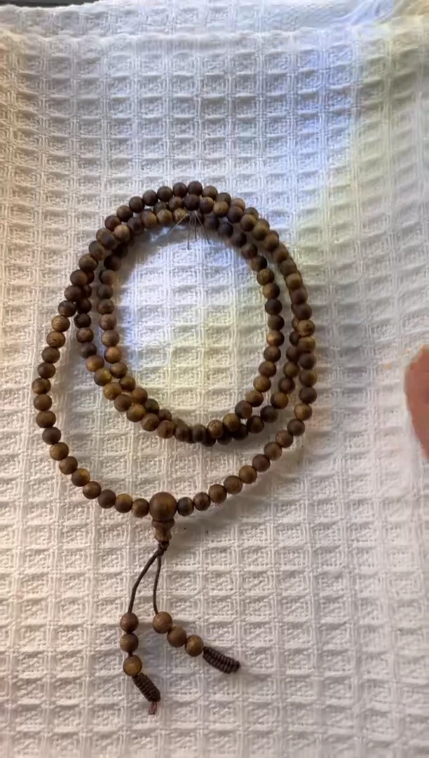 沉香手串手串沉香奇楠沉香圆珠多圈5mm8克多样性发一