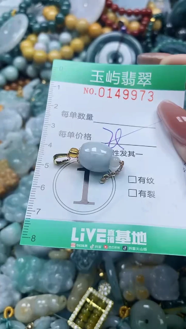 翡翠未镶嵌颈饰闪购0149973多样性发其一