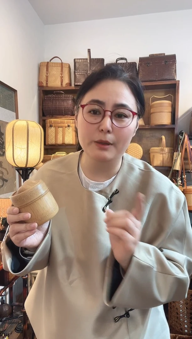 楠竹竹制茶叶罐小