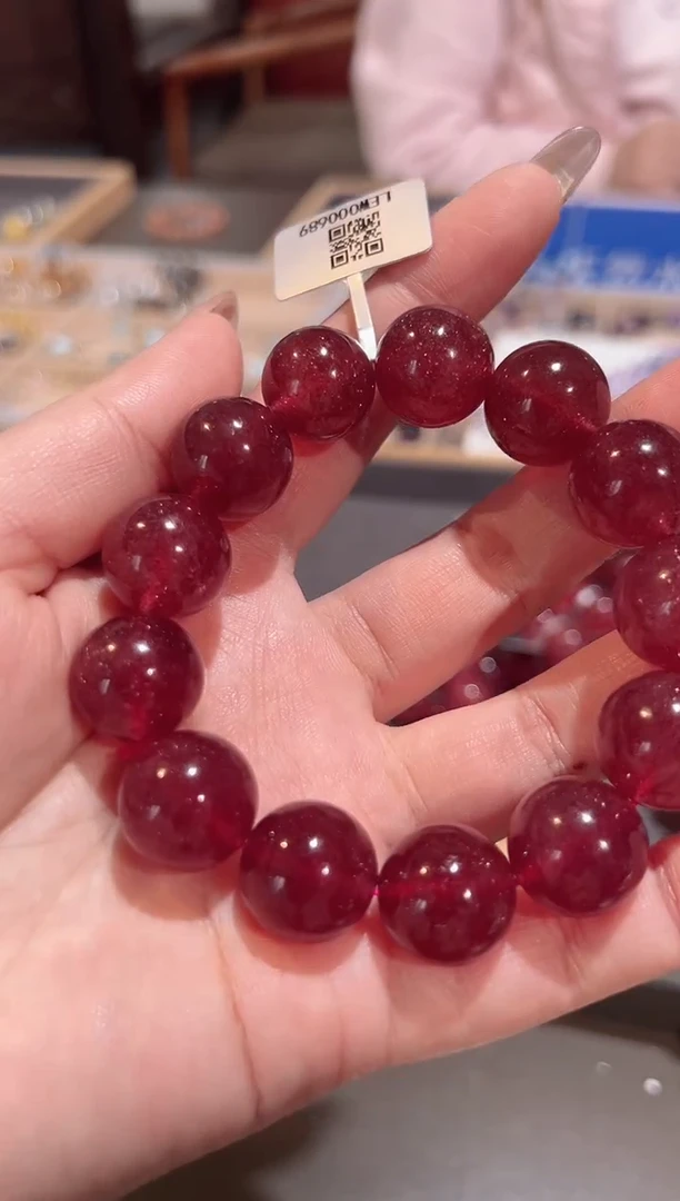 未镶嵌手串石英质玉手串