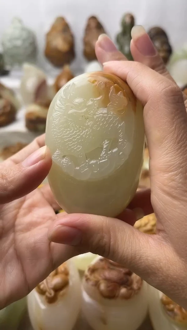 石材古青石棉纹正常不退换麒麟