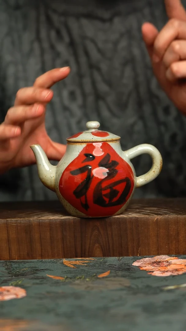 杯釉下彩手工手绘同款陶器