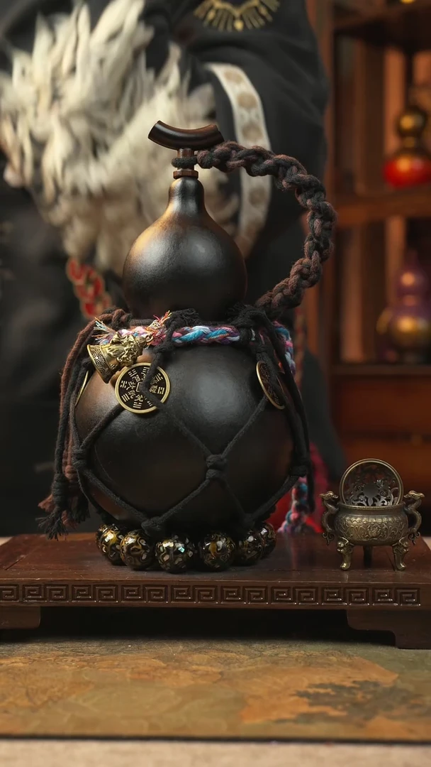 495大漆一物一拍记葫堂出品【不带手串】