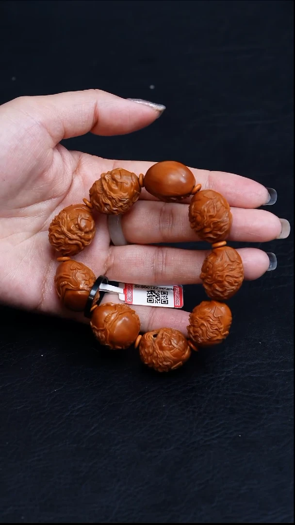 【闪购商品】橄榄核手串/手链20钟馗头像款