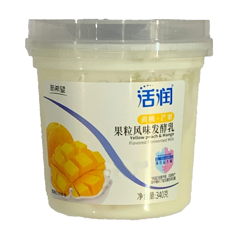 新希望活润黄桃芒果酸奶340g