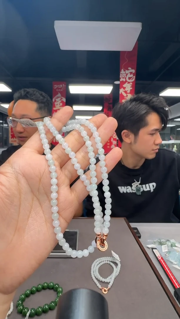 【闪购商品】翡翠项链未镶嵌翡翠项链