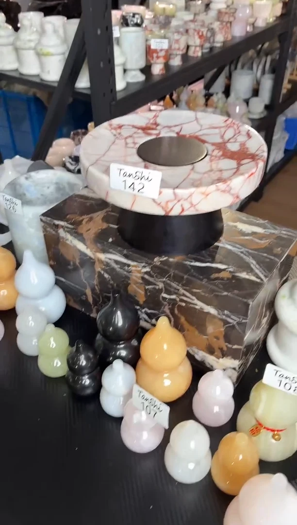 石材142宝红果盘