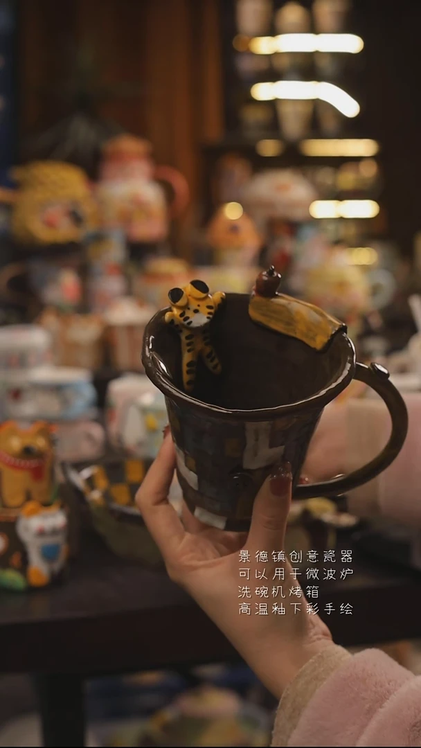 景德镇釉下彩绘设计师款式陶瓷