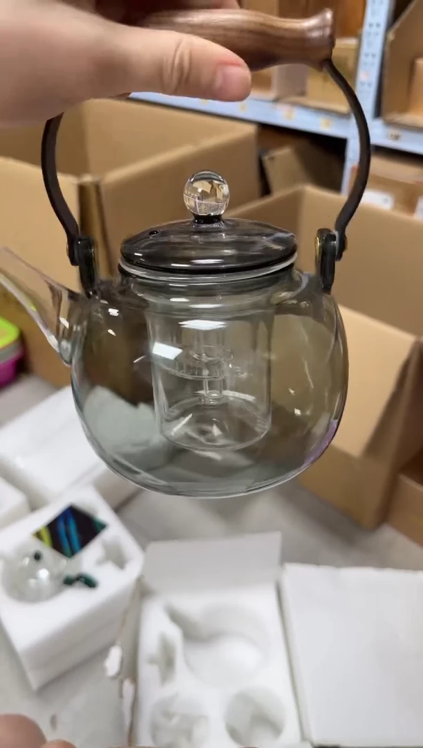 无品牌烟灰色大壶壶（孤品）