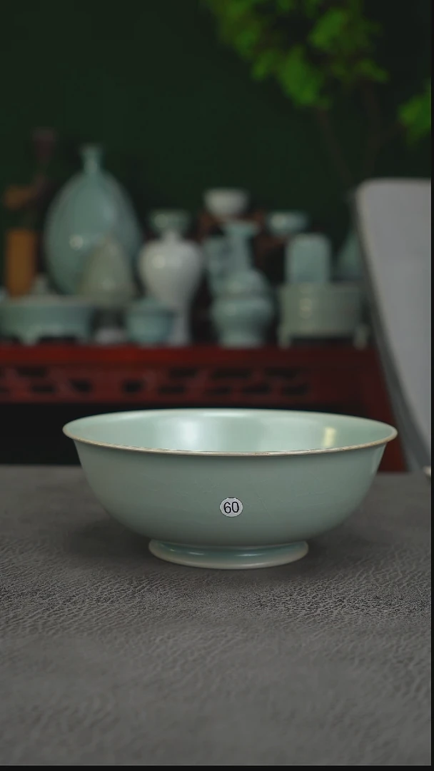 扫地僧60号大宫碗  17.2有瑕简包-二