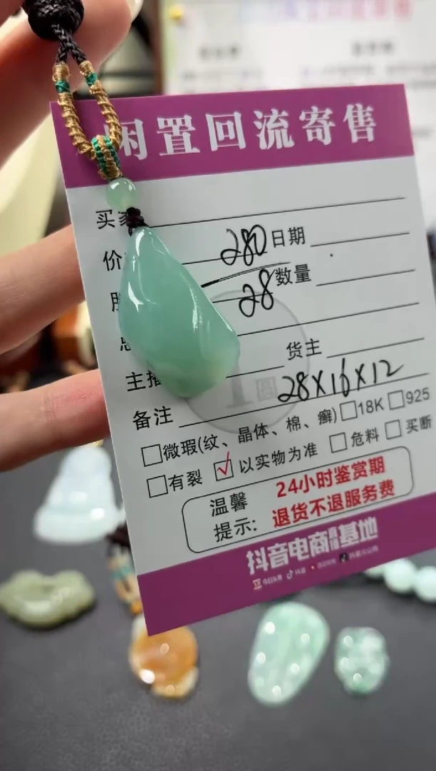 颈饰未镶嵌翡翠00000903