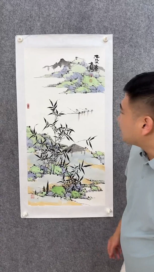 国画ST-XFM老师绘画作品