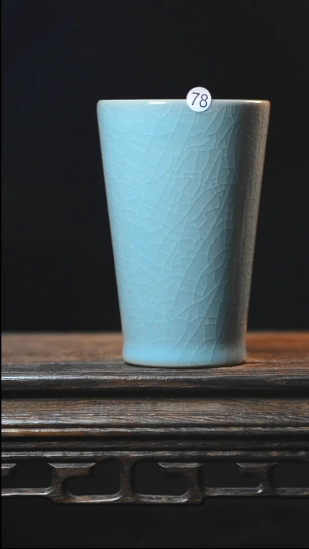 78号手工直口杯全品可乐杯清凉寺汝瓷