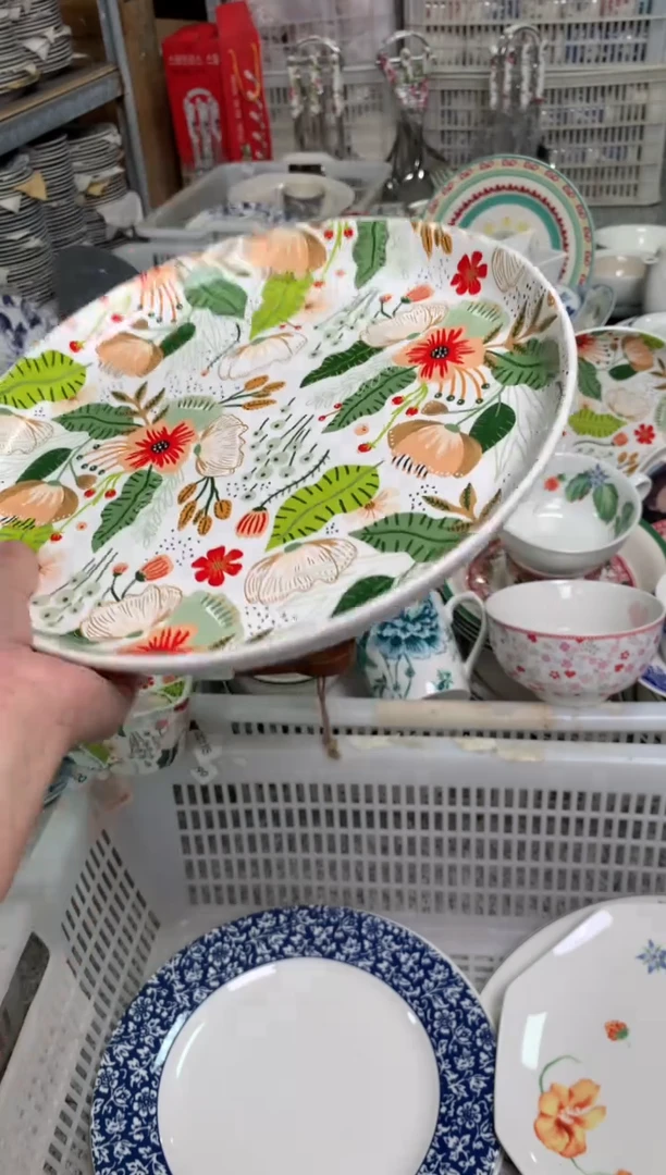 瓷陶瓷原单CC176餐具1个10.5寸