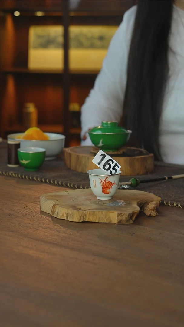 包银梵红竹兰杯...165