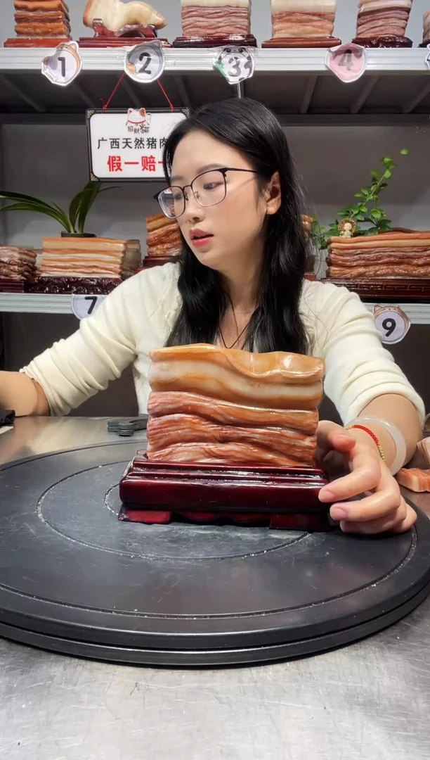 石材天然石材柳州猪肉石13.5-13-2.5