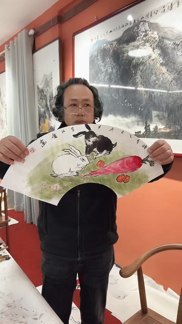 国画李火庆/国画/花鸟