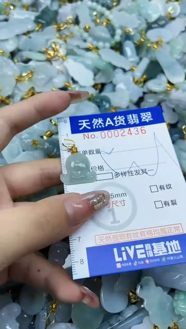翡翠未镶嵌颈饰天然A货翡翠