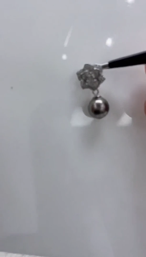 【闪购商品】海水珍珠吊坠(不含链)银S925镶嵌海水珍珠吊坠