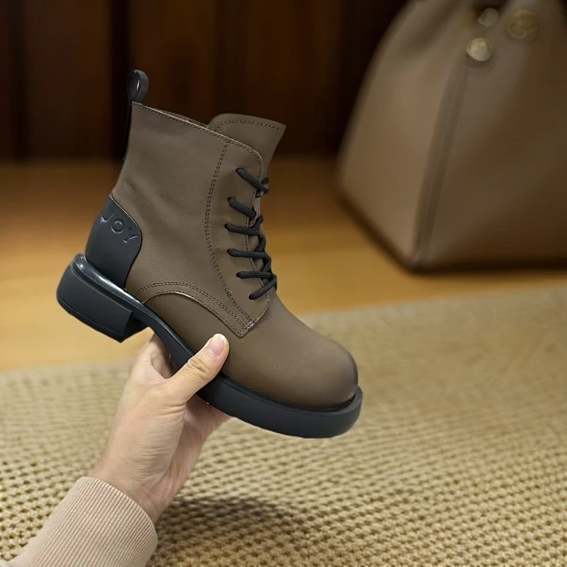 4250-C4-单里新款马丁靴女