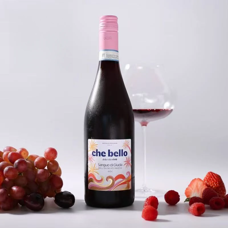 【原瓶进口】意大利DOC-圣彼拉真棒低泡葡萄酒7度750ML A