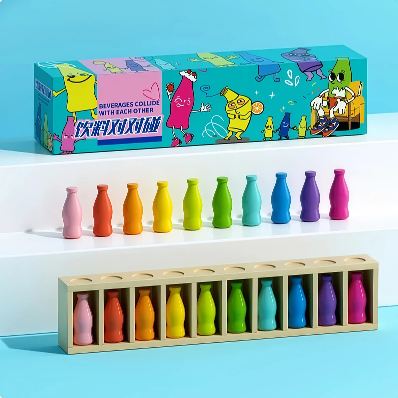 【新人福利】猜瓶子记忆力逻辑思维训练桌面游戏亲子互动益智玩具