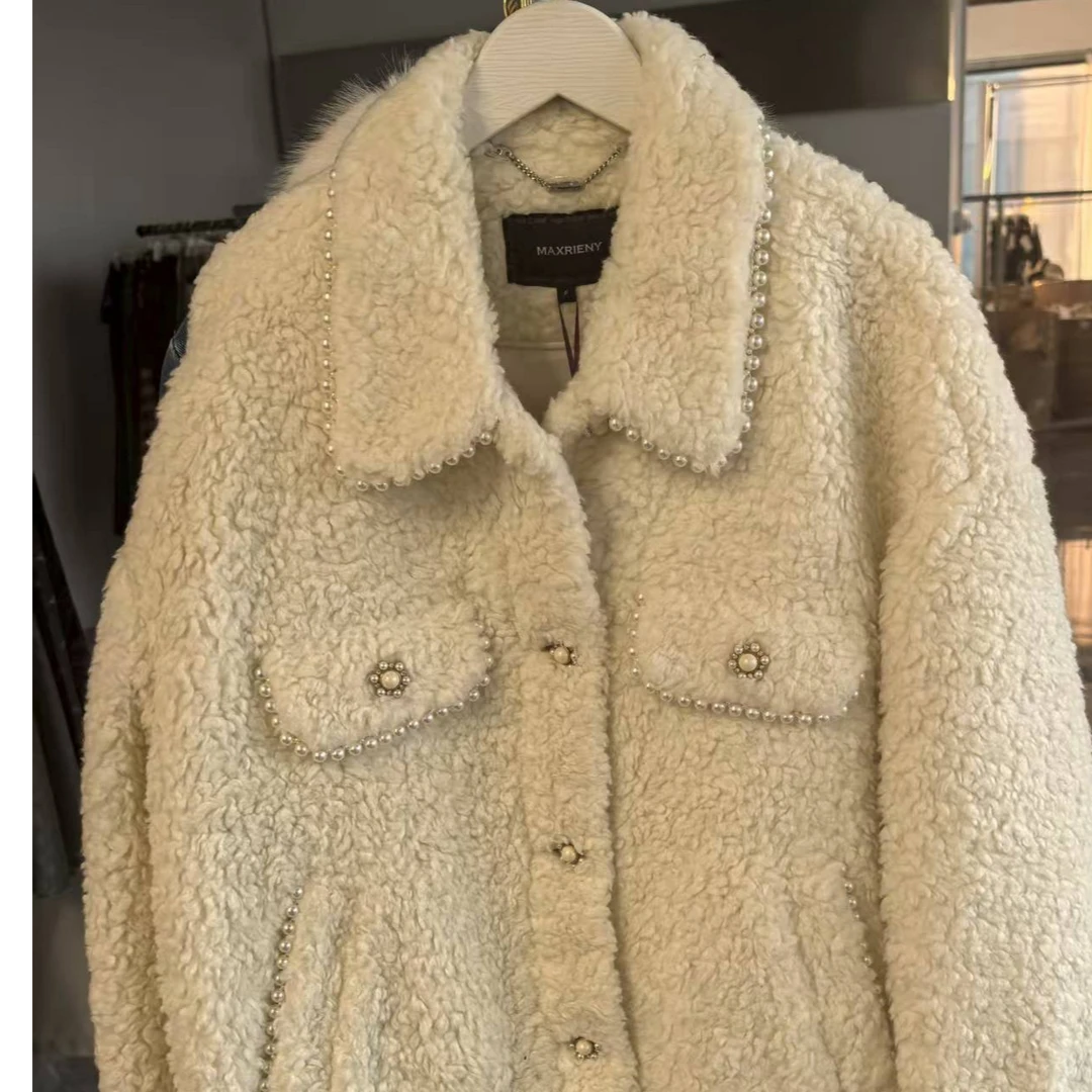 【芊芊专属】MAXRIENY外套白色加厚保暖