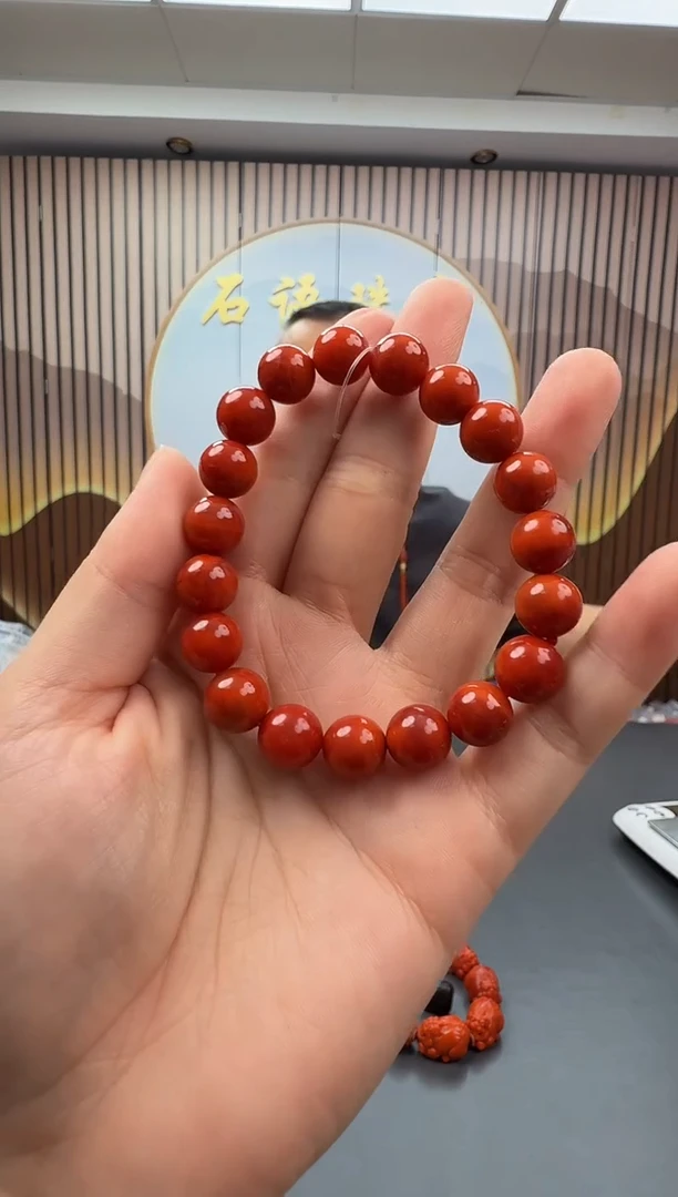 未镶嵌手串南红玛瑙015ZB1023产品一个