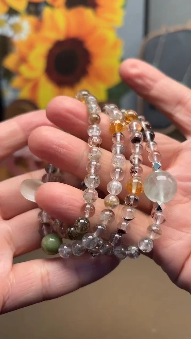 未镶嵌手链水晶1