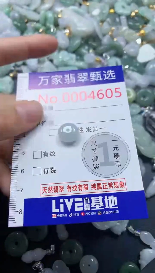 吊坠(不含链)未镶嵌翡翠4605