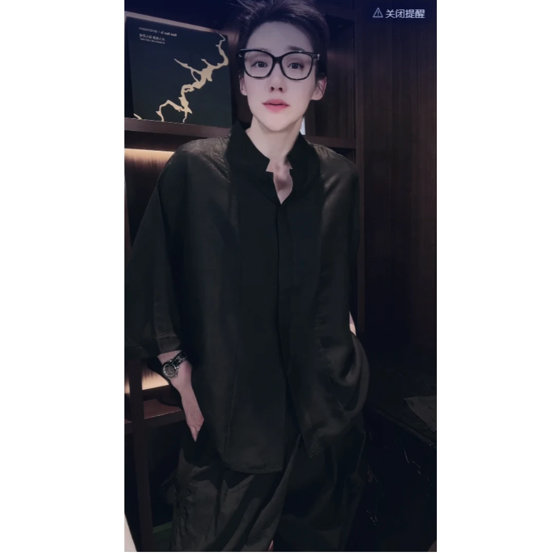 28姆米 超大蝙蝠袖   衬衫  CS0699