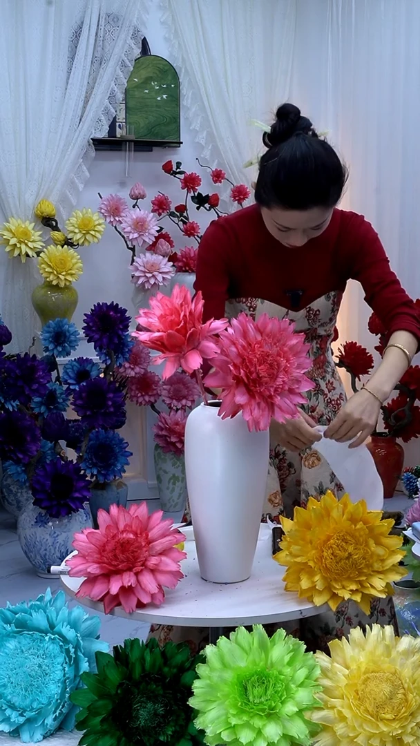 永生洋蓟亮粉2头【叶片有伤】9250