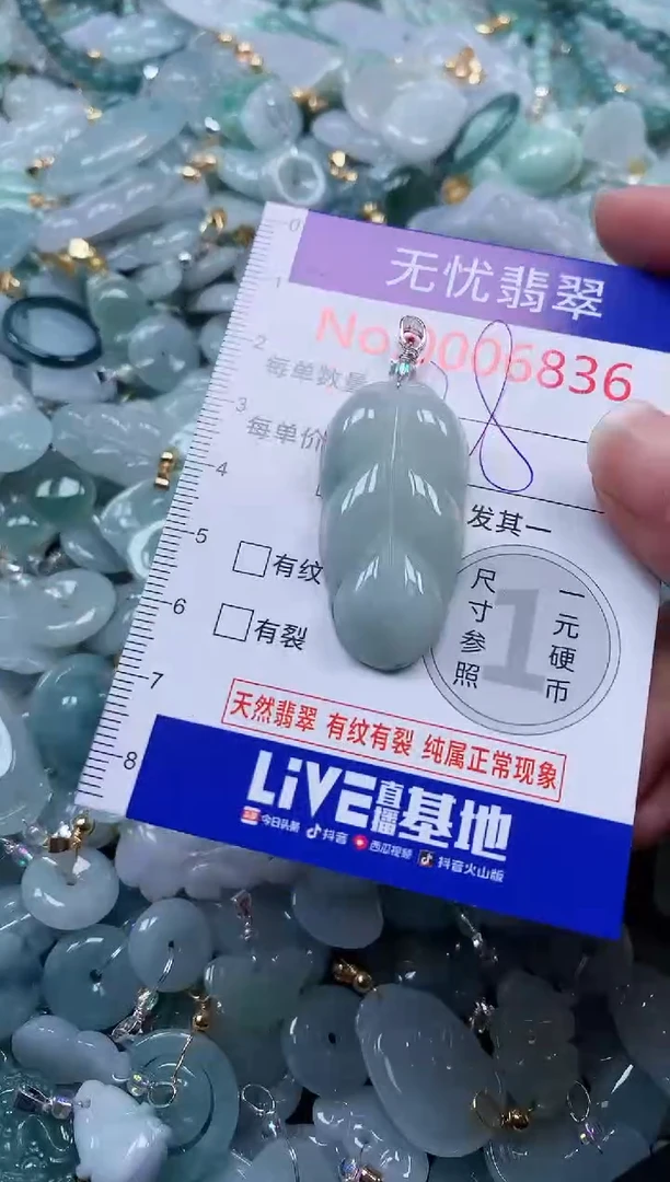 颈饰未镶嵌翡翠6836