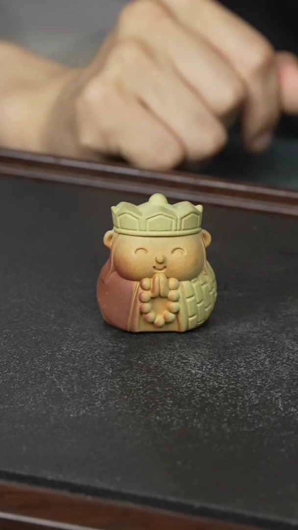 紫砂茶宠唐僧茶宠