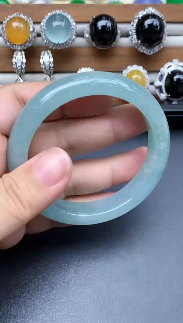 未镶嵌手镯翡翠512-中国好珍宝