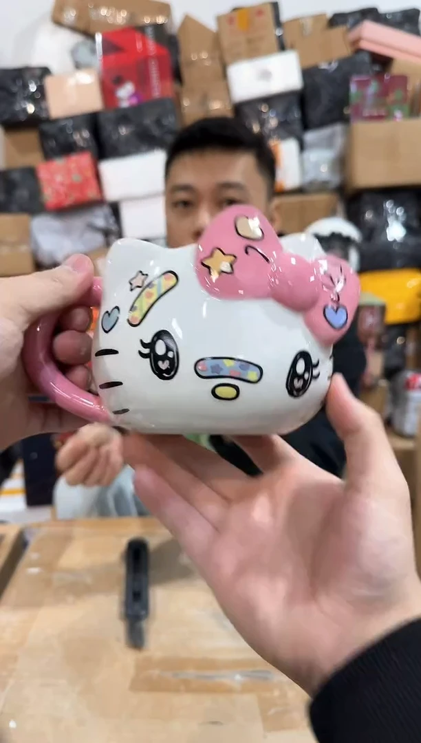 瓷片创可贴kt头杯