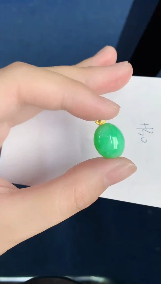 【闪购商品】翡翠颈饰18K金镶嵌000000000