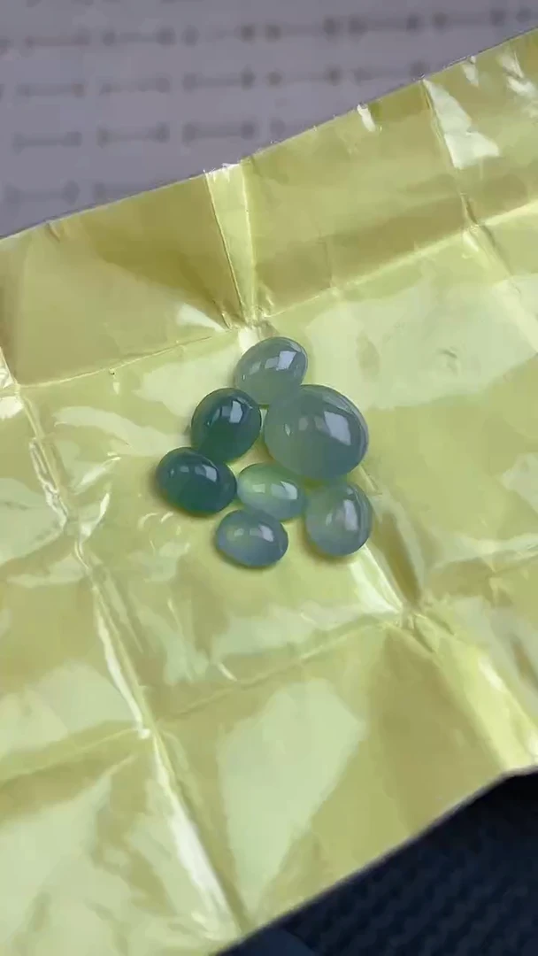 【闪购商品】翡翠耳饰未镶嵌天然A货翡翠14