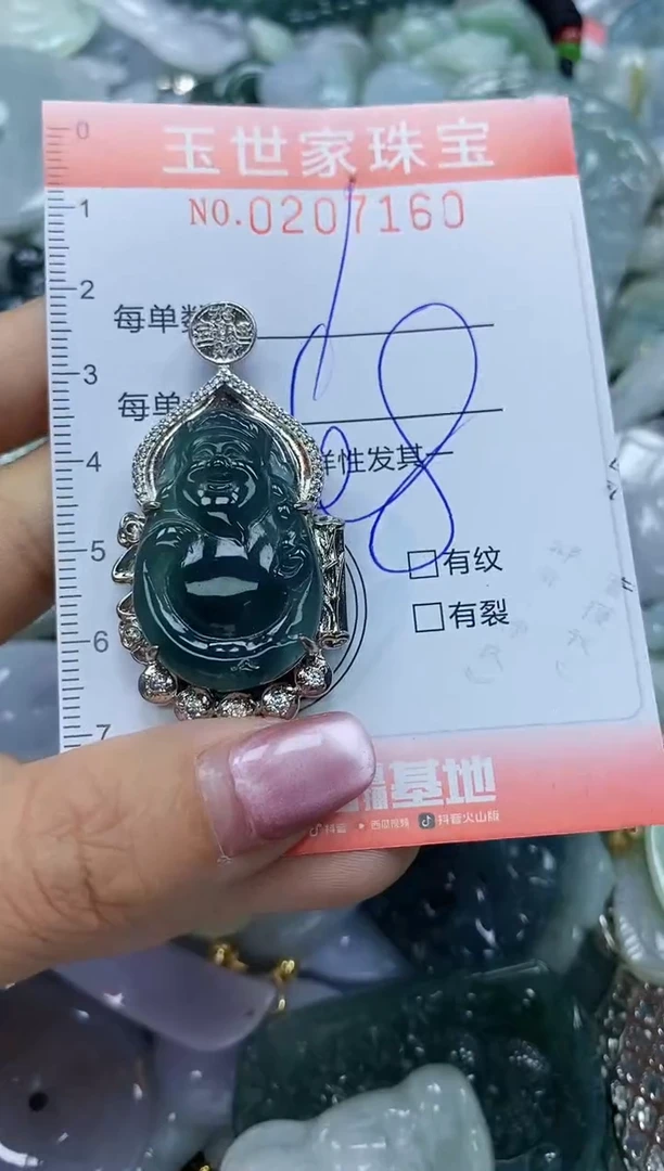【闪购商品】翡翠颈饰未镶嵌闪购0207160