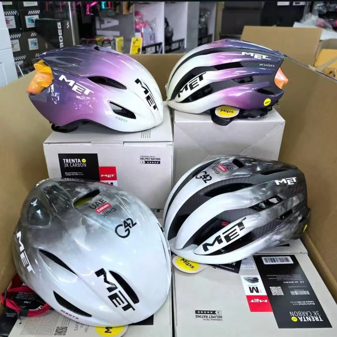 意大利MET Trenta 3K Carbon波加查UAE车队版MANTA碳纤维骑行头盔