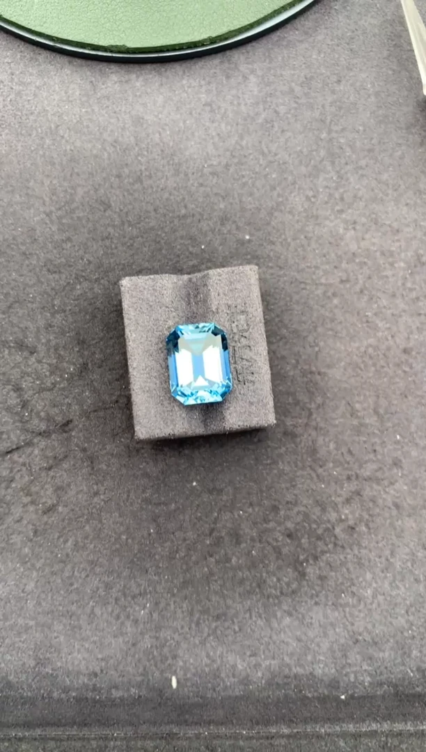 裸石海蓝宝石8.5ct海蓝宝 定制 GE