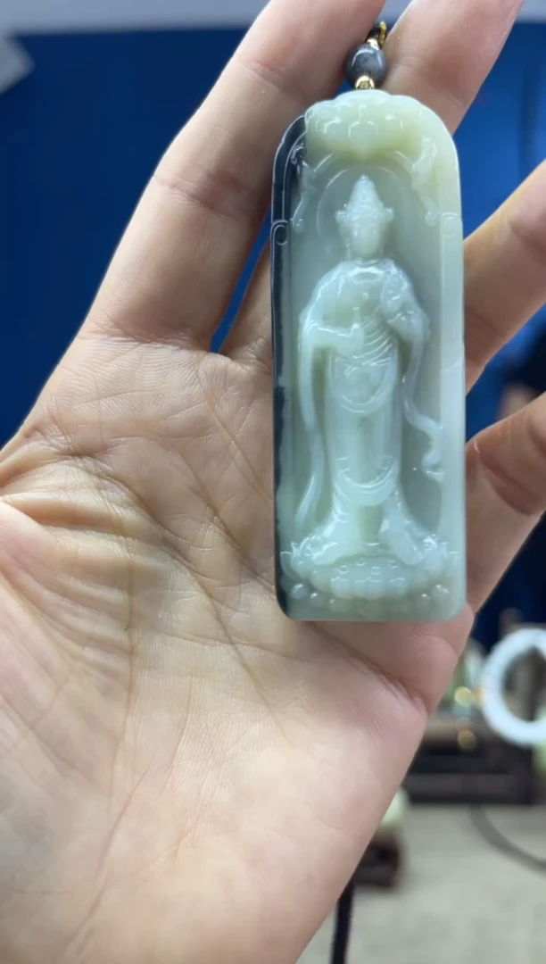 和田玉未镶嵌颈饰1