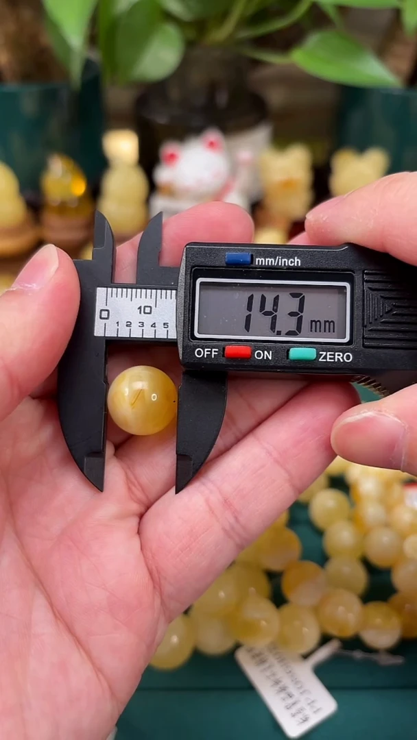 手链蜜蜡未镶嵌H2 特价福利蜜蜡单珠 1.68克 14.3mm