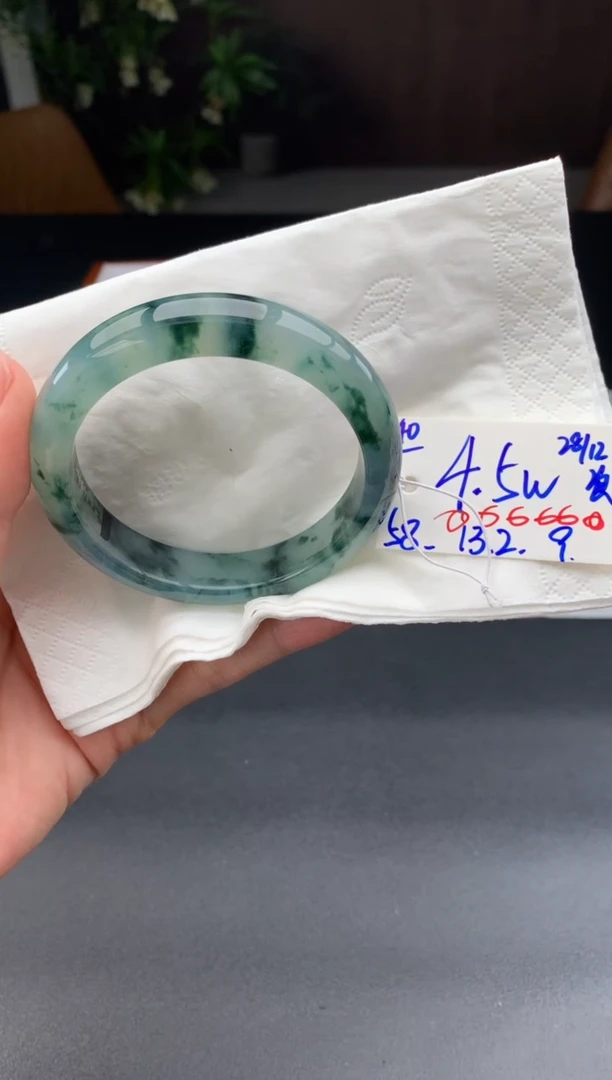 未镶嵌手镯翡翠翡翠手镯#40 圈口58